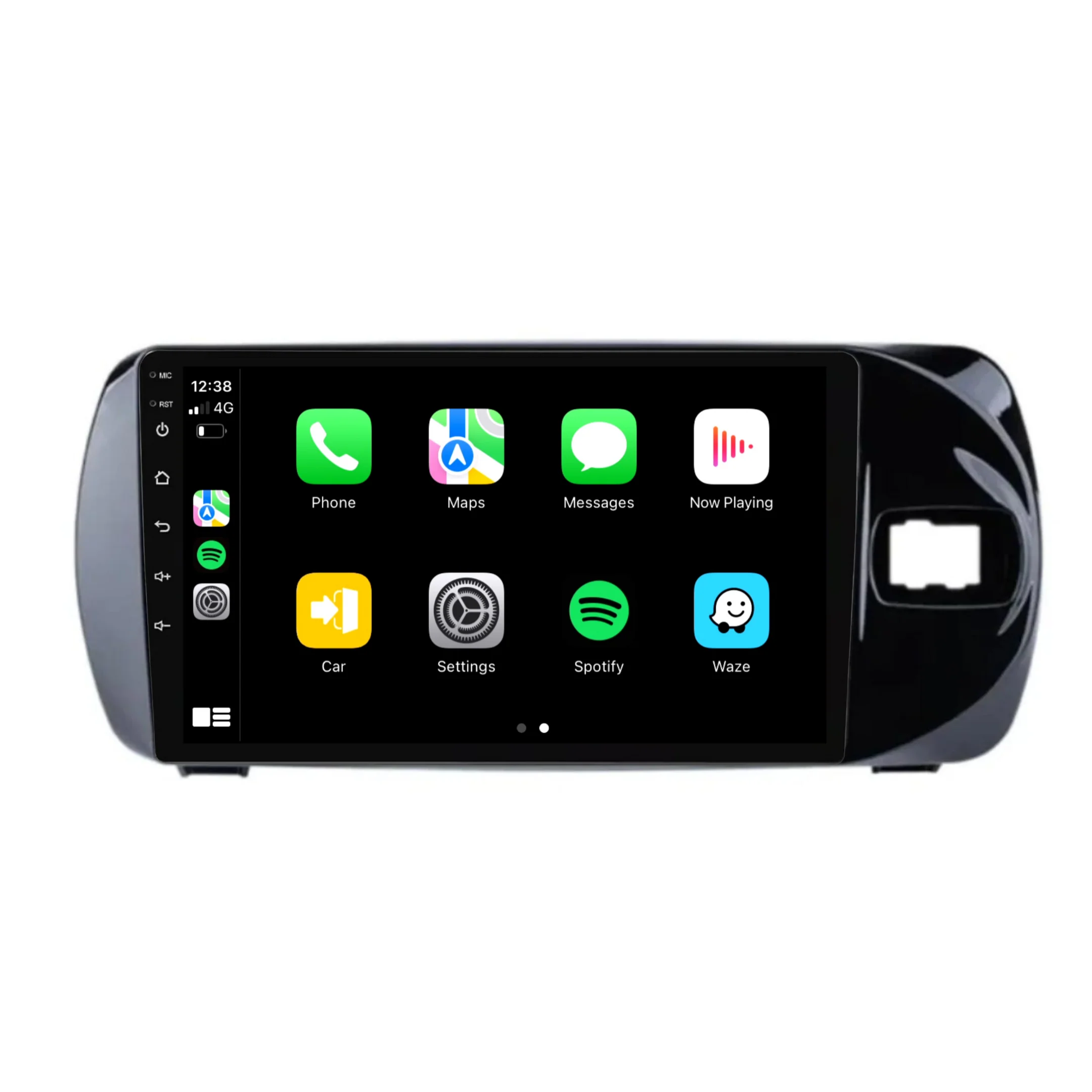 Toyota Yaris (2016-2020) Plug & Play Head Unit Upgrade Kit: Car Radio with Wireless & Wired Apple CarPlay & Android Auto - Image 3