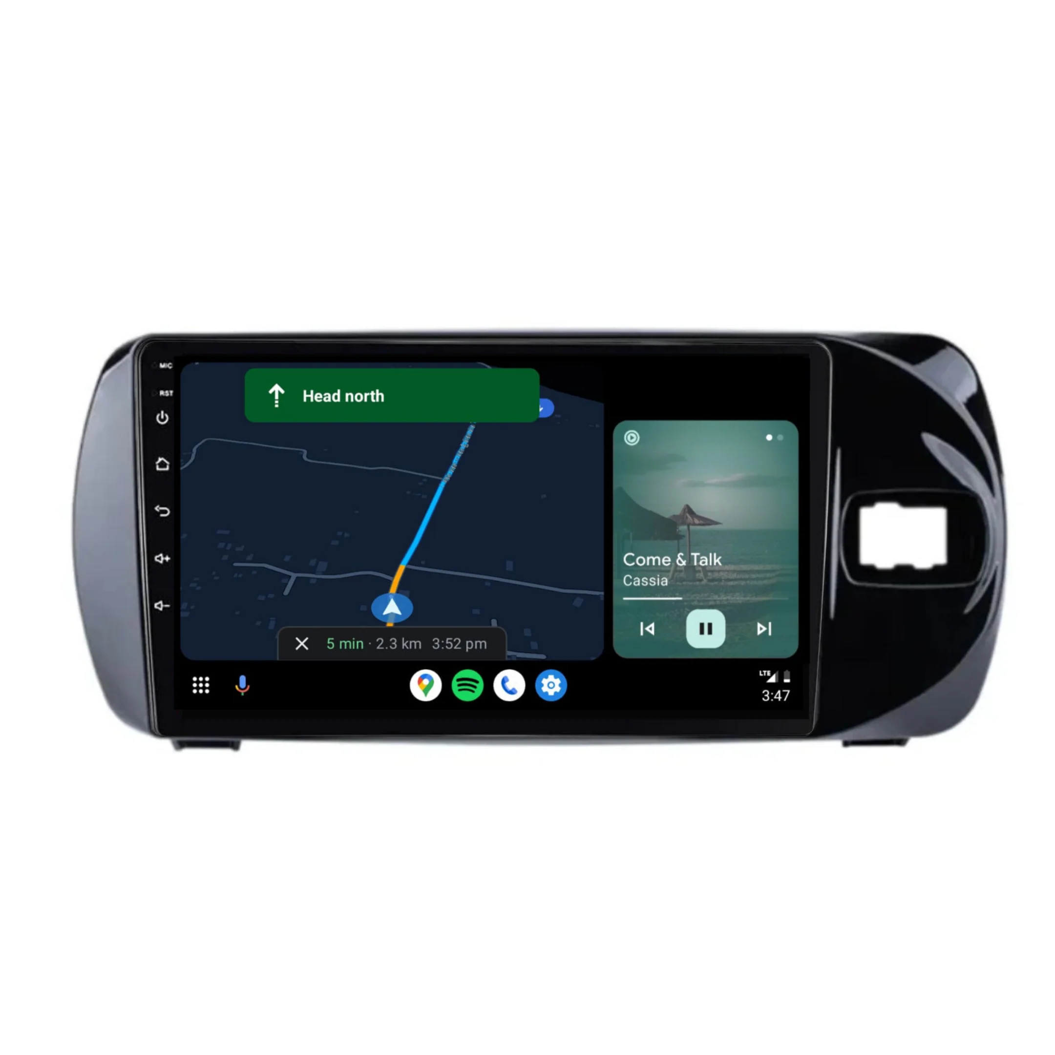 Toyota Yaris (2016-2020) Plug & Play Head Unit Upgrade Kit: Car Radio with Wireless & Wired Apple CarPlay & Android Auto - Image 6