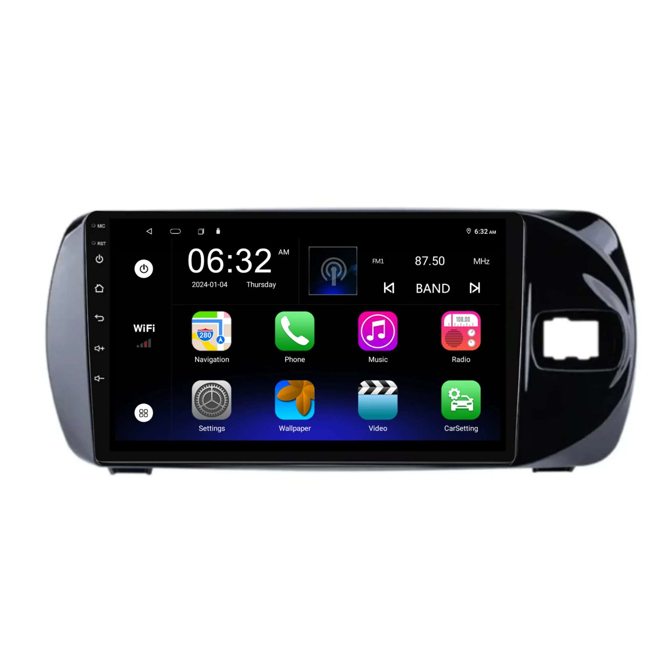 Toyota Yaris (2016-2020) Plug & Play Head Unit Upgrade Kit: Car Radio with Wireless & Wired Apple CarPlay & Android Auto - Image 7