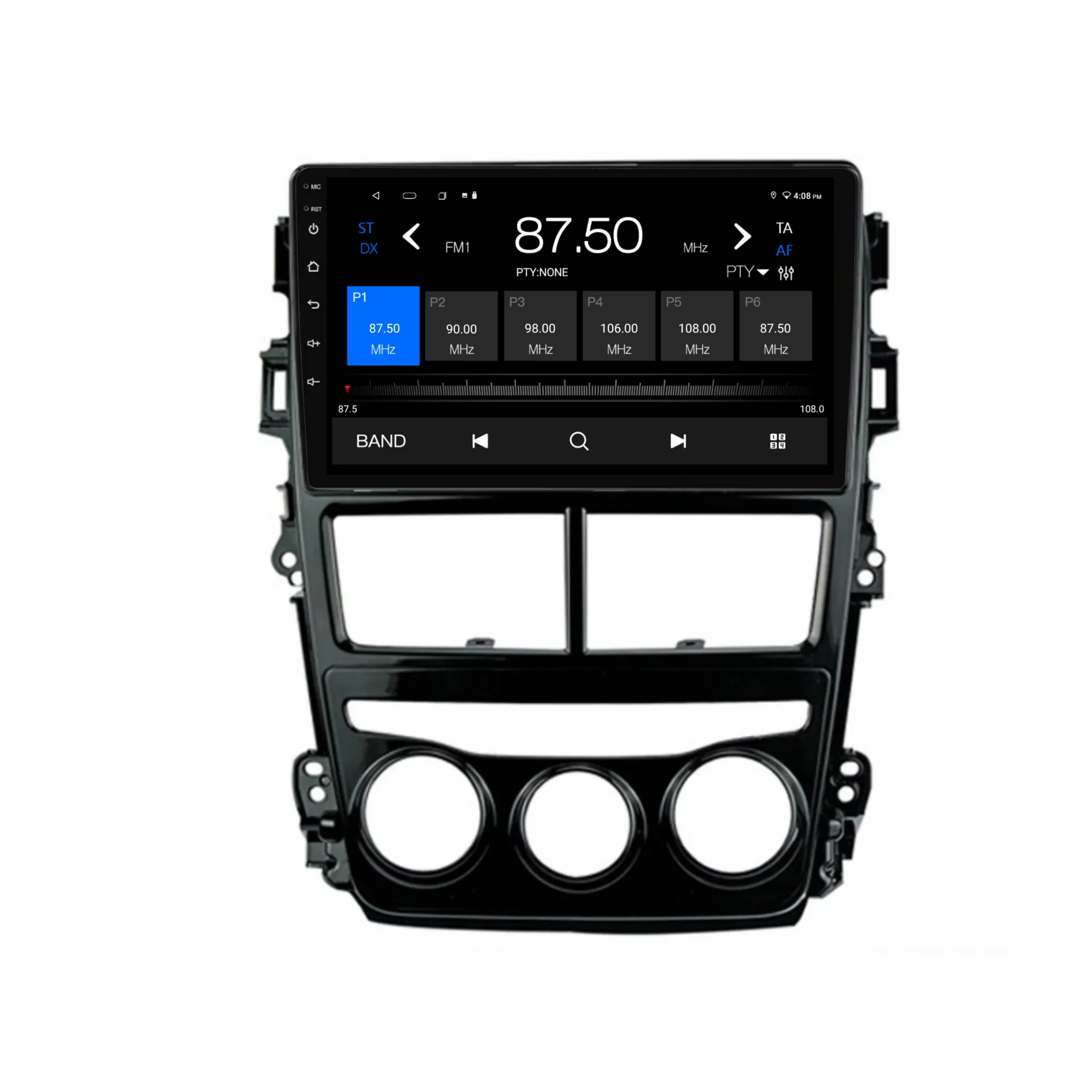 Toyota Yaris (2018-2019) Plug & Play Head Unit Upgrade Kit: Car Radio with Wireless & Wired Apple CarPlay & Android Auto - Image 4