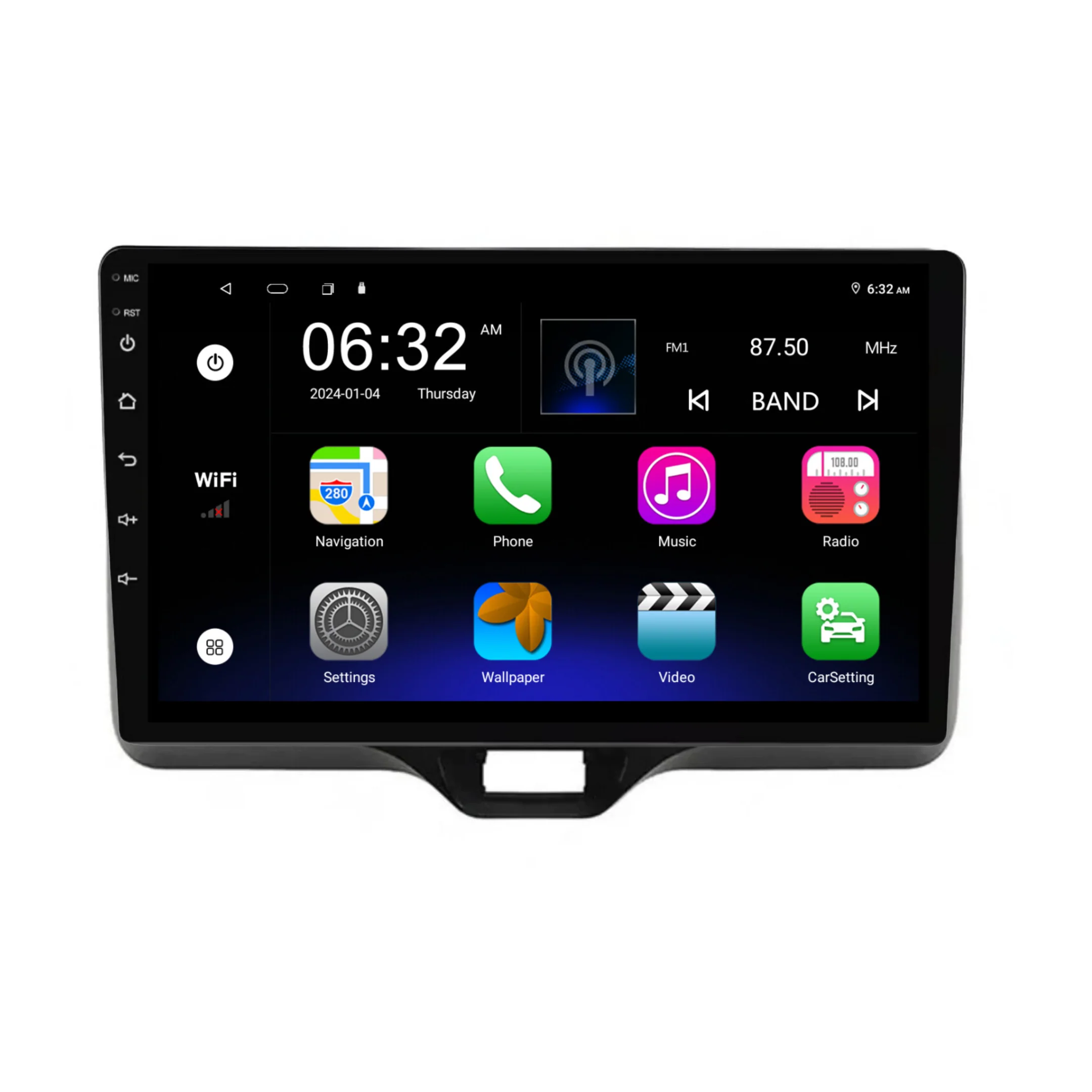 Toyota Yaris (2019-2023) - Plug & Play Head Unit Upgrade Kit: Car Radio with Wireless & Wired Apple CarPlay & Android Auto - Image 6