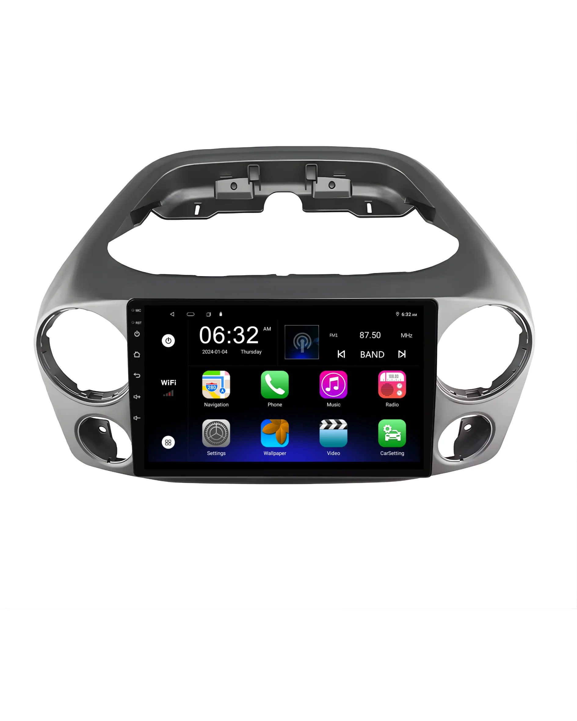 Volkswagen Amarok (2010-2015) Plug & Play Head Unit Upgrade Kit: Car Radio with Wireless & Wired Apple CarPlay & Android Auto - Image 7