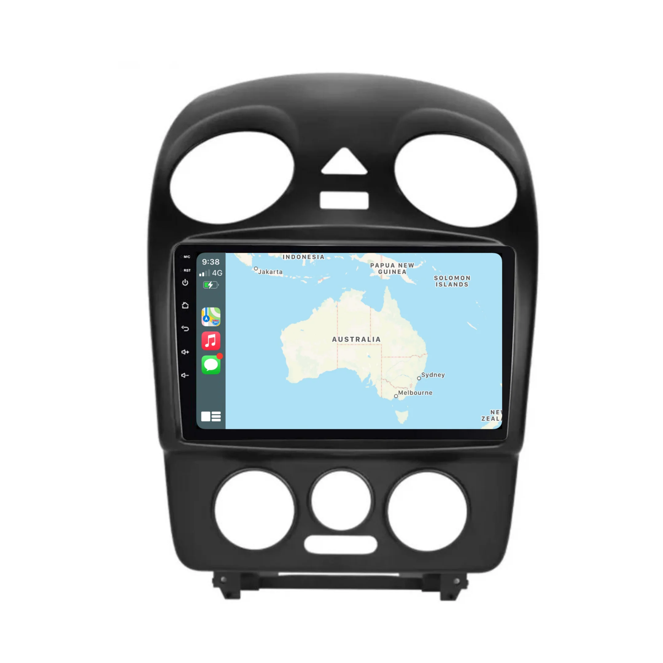 Volkswagen Beetle (2004-2010) Plug & Play Head Unit Upgrade Kit: Car Radio with Wireless & Wired Apple CarPlay & Android Auto - Image 2
