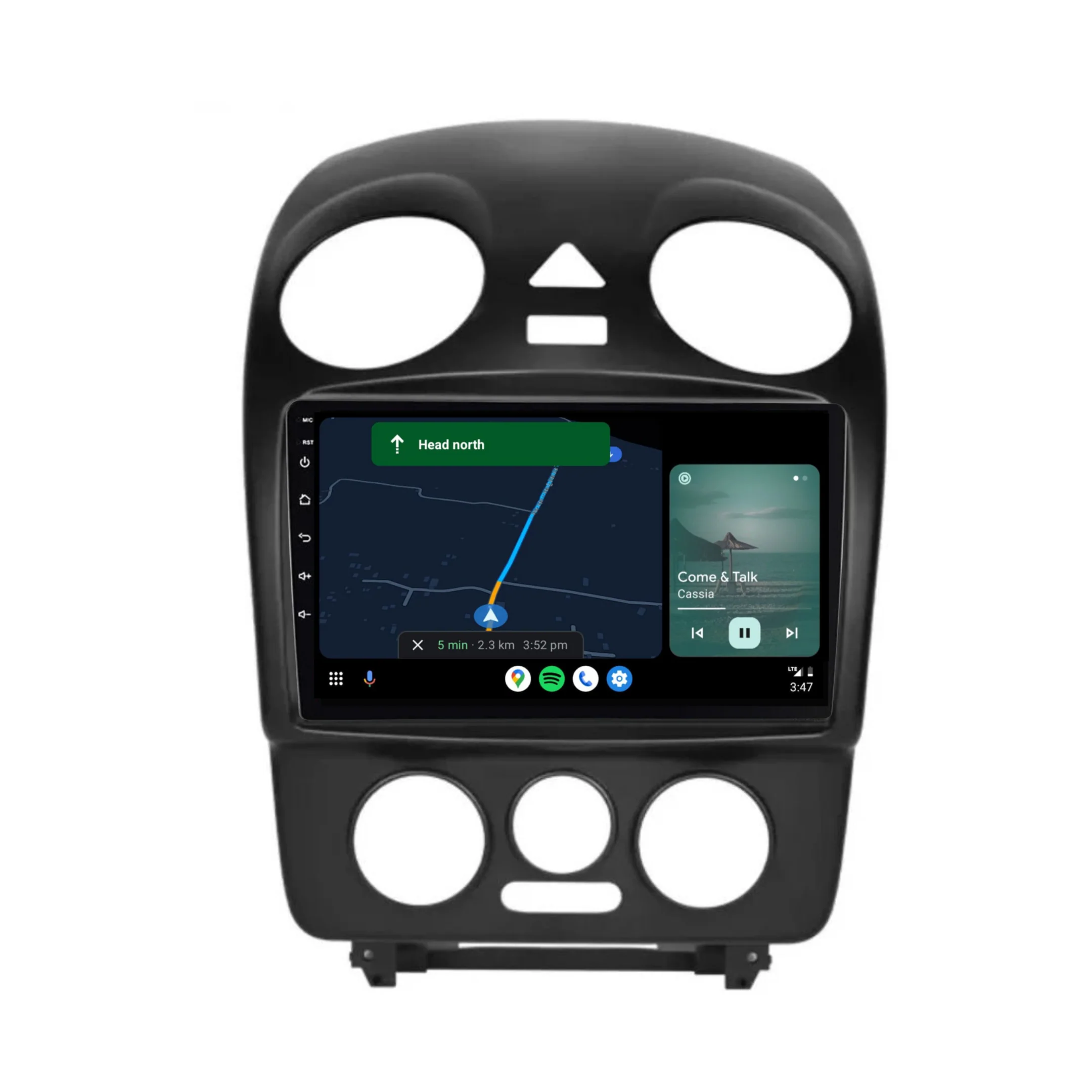 Volkswagen Beetle (2004-2010) Plug & Play Head Unit Upgrade Kit: Car Radio with Wireless & Wired Apple CarPlay & Android Auto - Image 4