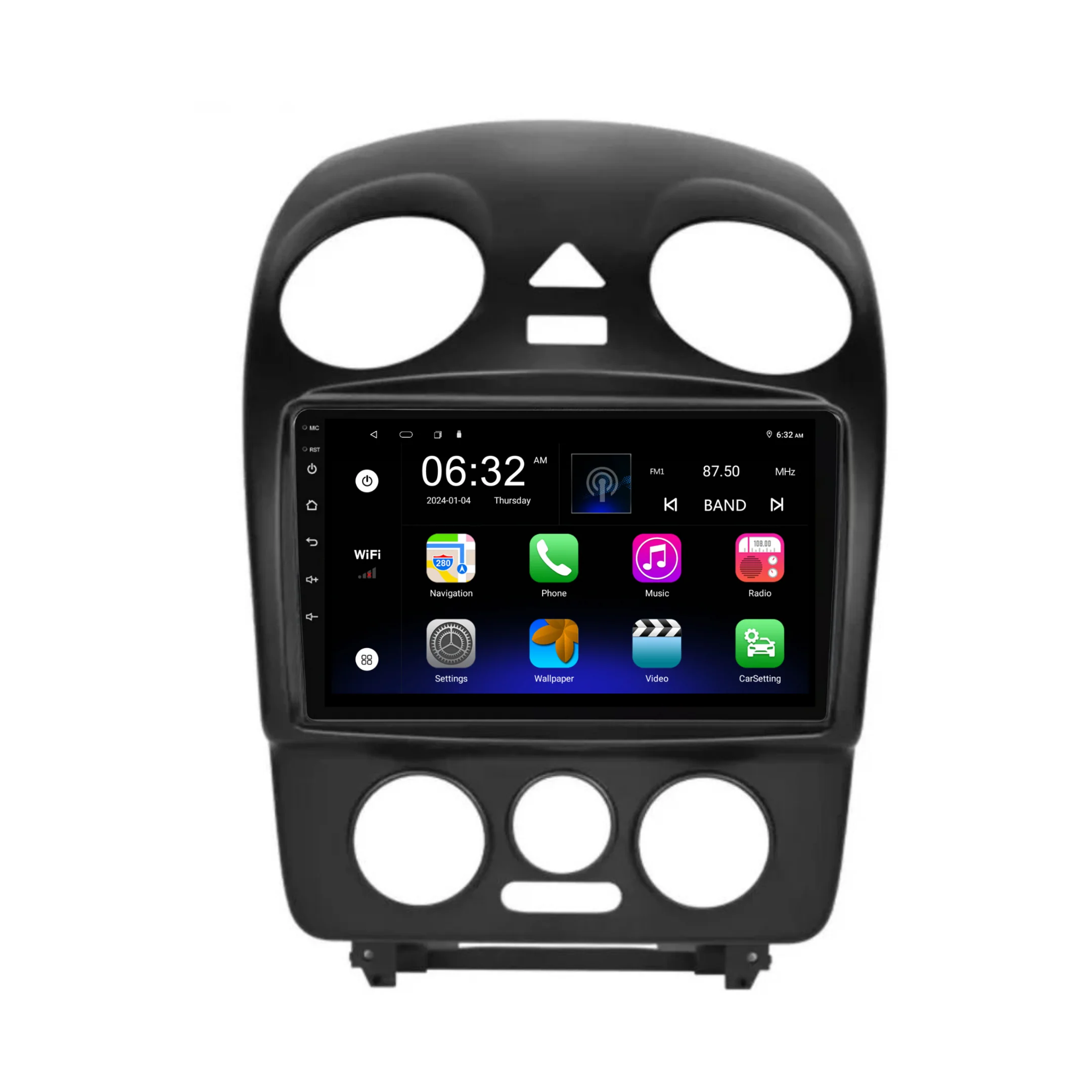 Volkswagen Beetle (2004-2010) Plug & Play Head Unit Upgrade Kit: Car Radio with Wireless & Wired Apple CarPlay & Android Auto - Image 6