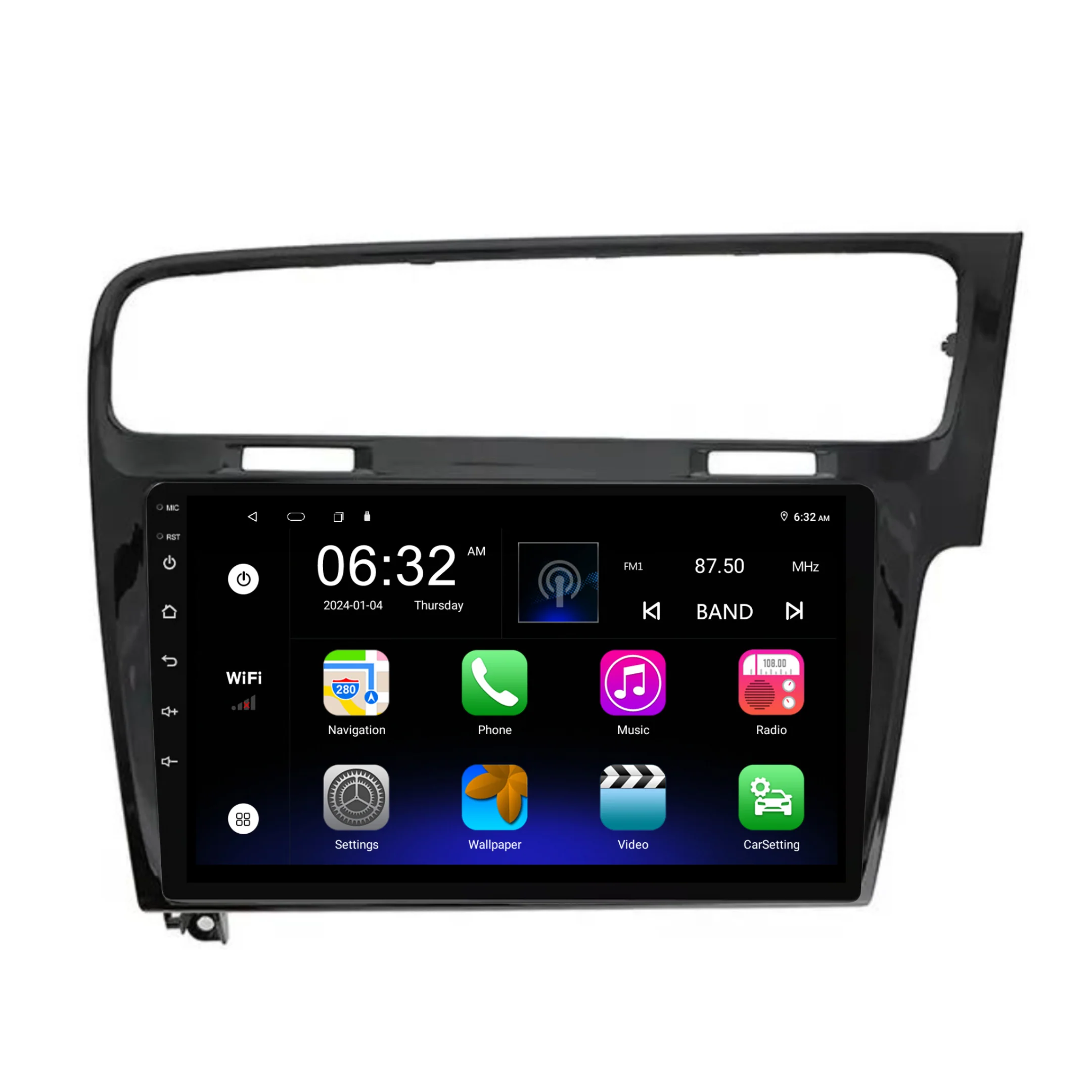 Volkswagen Golf 7 (2013-2020) Plug & Play Head Unit Upgrade Kit: Car Radio with Wireless & Wired Apple CarPlay & Android Auto - Image 6
