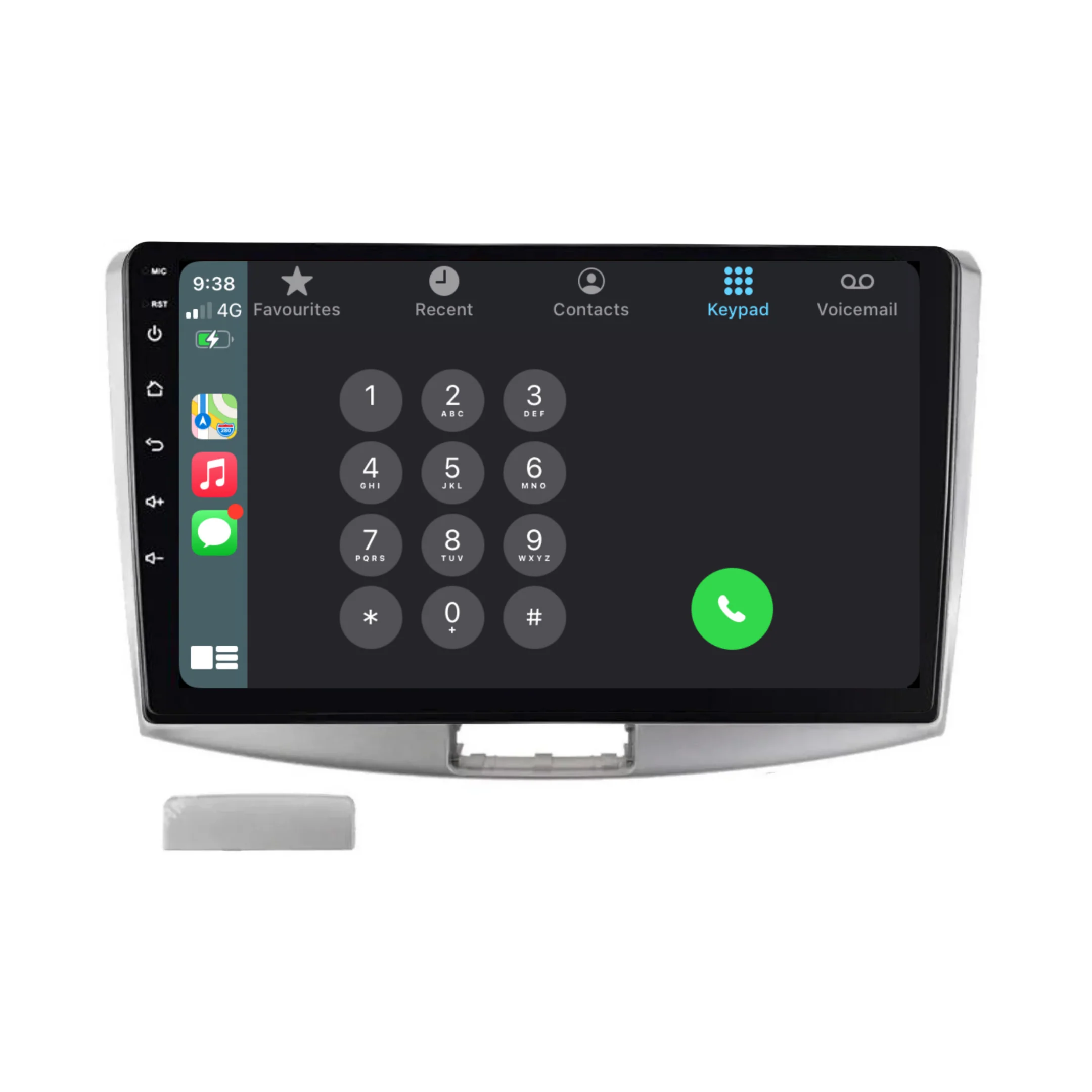 Volkswagen Passat (2007-2015) Plug & Play Head Unit Upgrade Kit: Car Radio with Wireless & Wired Apple CarPlay & Android Auto - Image 3