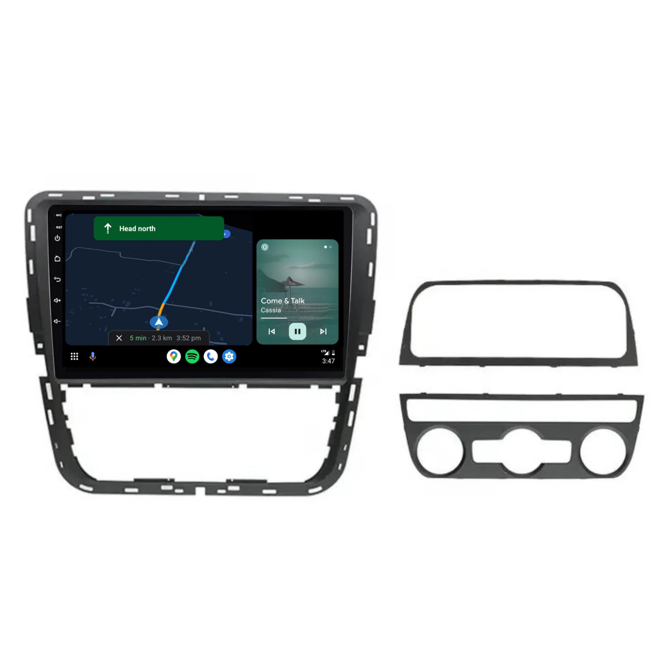 Volkswagen Passat (2012-2015) Plug & Play Head Unit Upgrade Kit: Car Radio with Wireless & Wired Apple CarPlay & Android Auto - Image 4