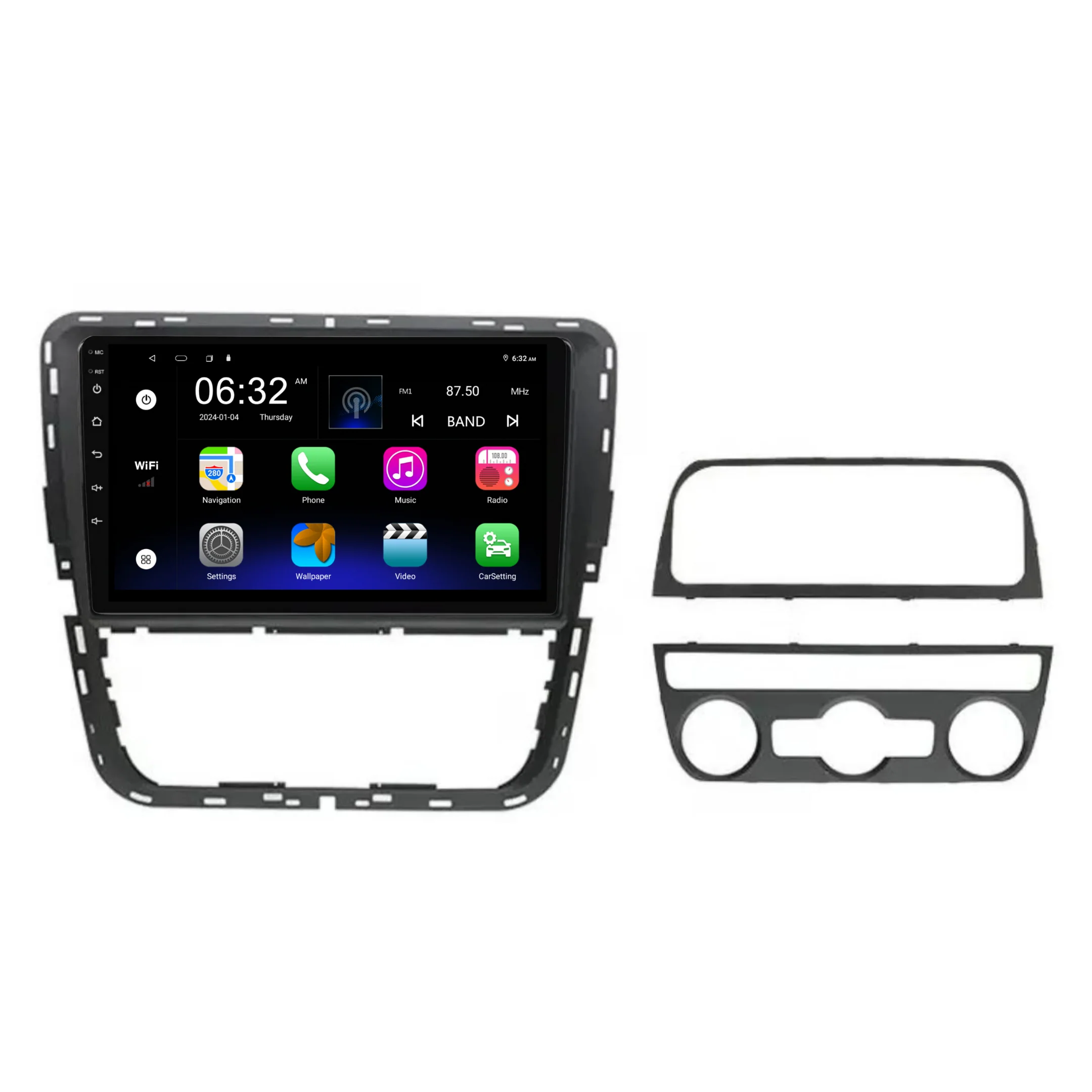 Volkswagen Passat (2012-2015) Plug & Play Head Unit Upgrade Kit: Car Radio with Wireless & Wired Apple CarPlay & Android Auto - Image 6