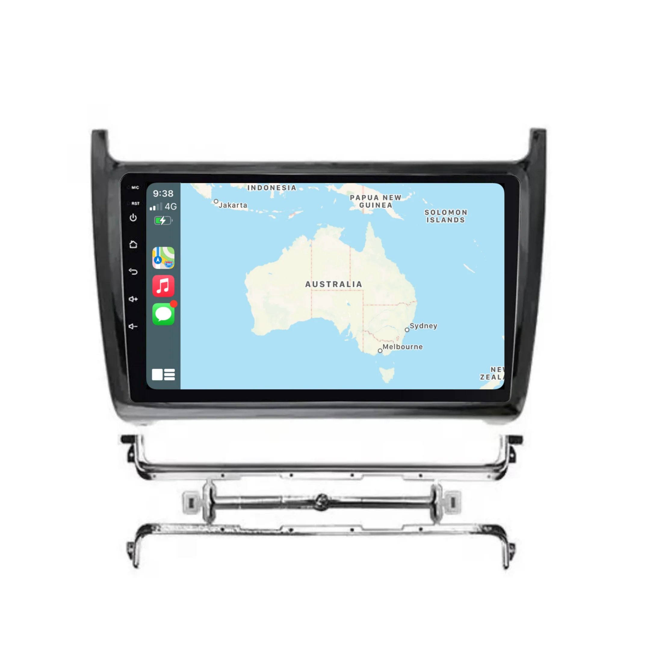 Volkswagen Polo (2011-2018) Plug & Play Head Unit Upgrade Kit: Car Radio with Wireless & Wired Apple CarPlay & Android Auto - Image 2