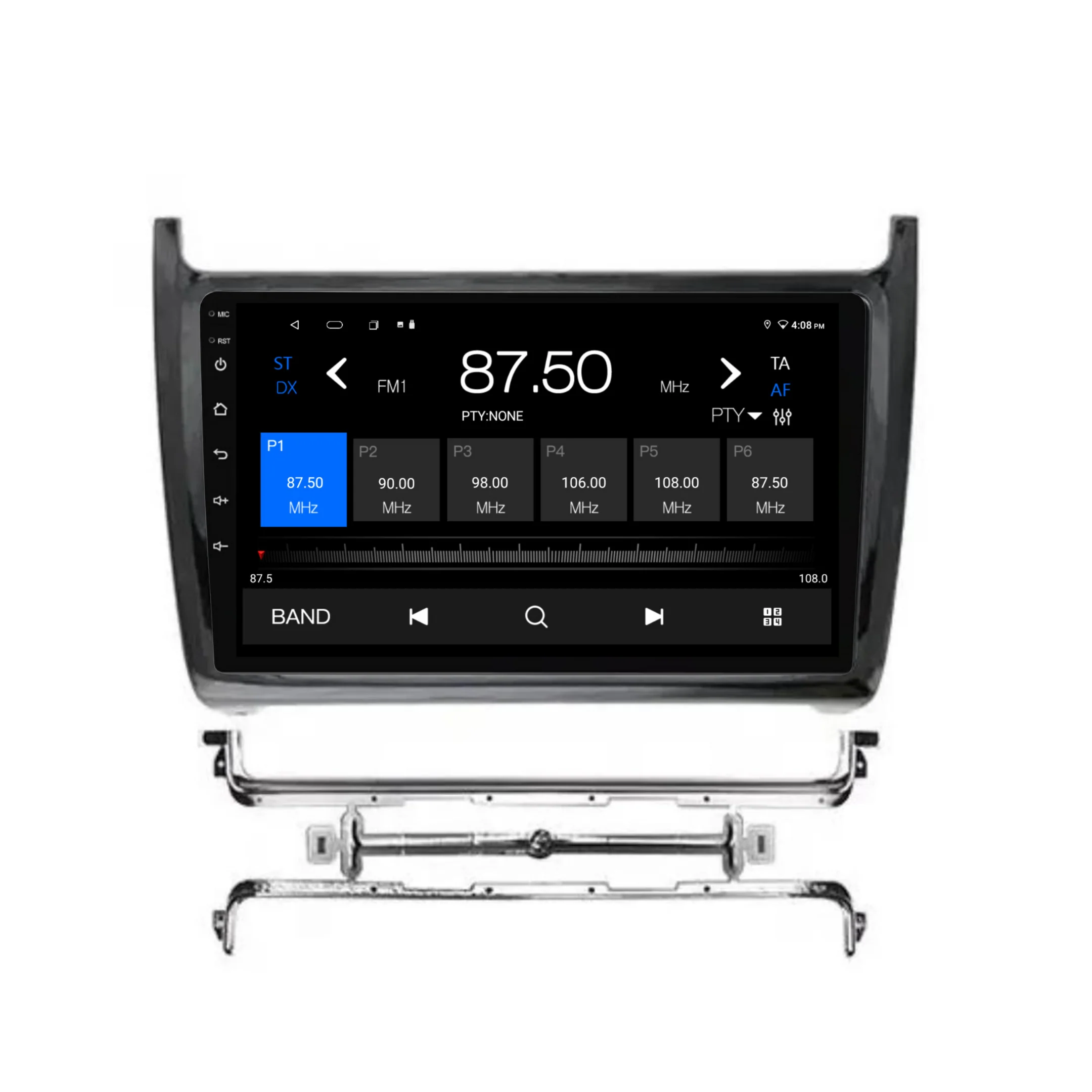 Volkswagen Polo (2011-2018) Plug & Play Head Unit Upgrade Kit: Car Radio with Wireless & Wired Apple CarPlay & Android Auto - Image 5