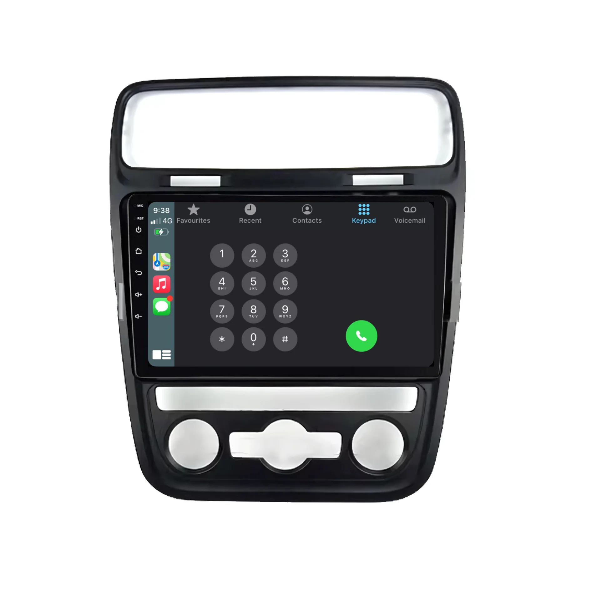 Volkswagen Scirocco (2014-2017) Plug & Play Head Unit Upgrade Kit: Car Radio with Wireless & Wired Apple CarPlay & Android Auto - Image 3