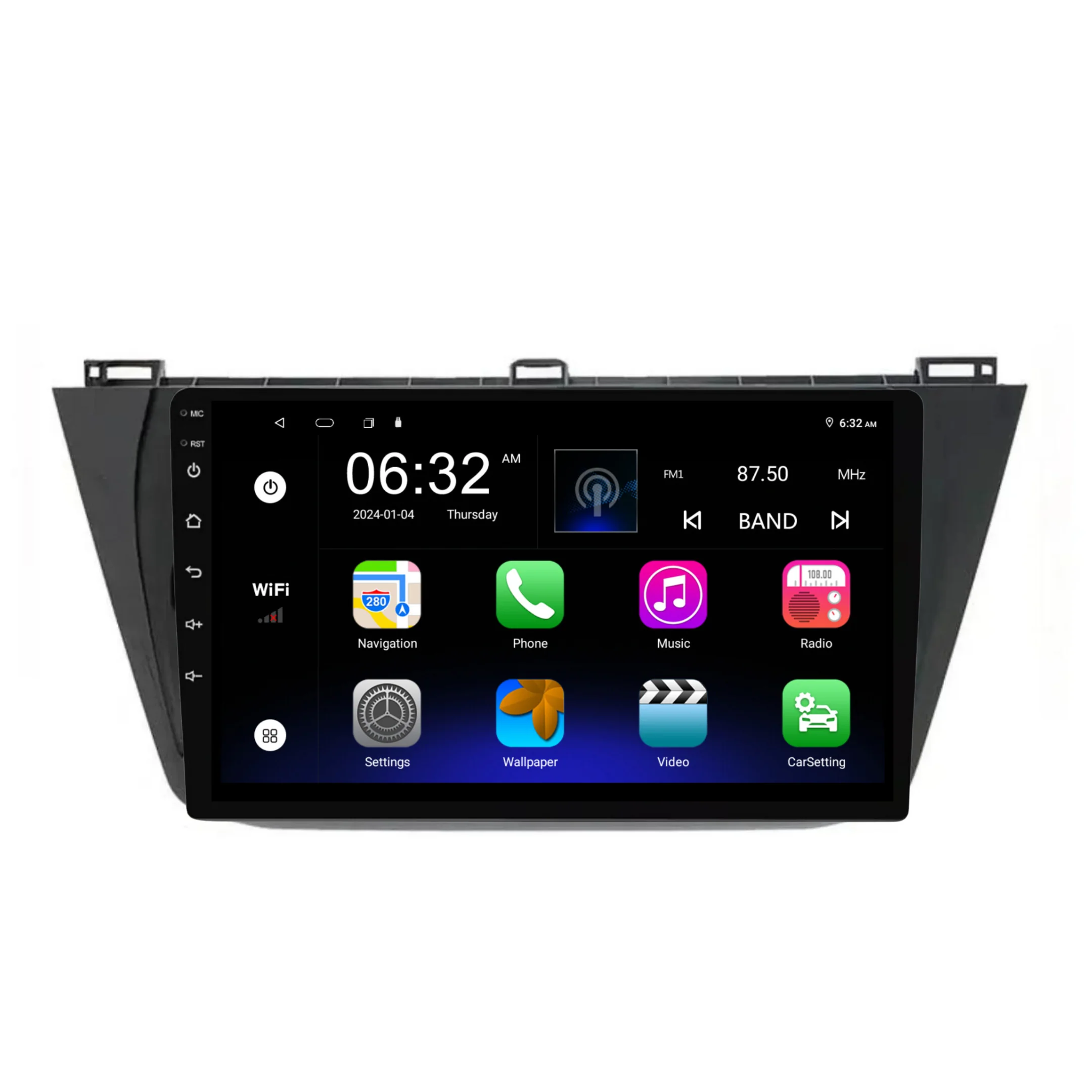 Volkswagen Tiguan (2016-2018) Plug & Play Head Unit Upgrade Kit: Car Radio with Wireless & Wired Apple CarPlay & Android Auto - Image 6