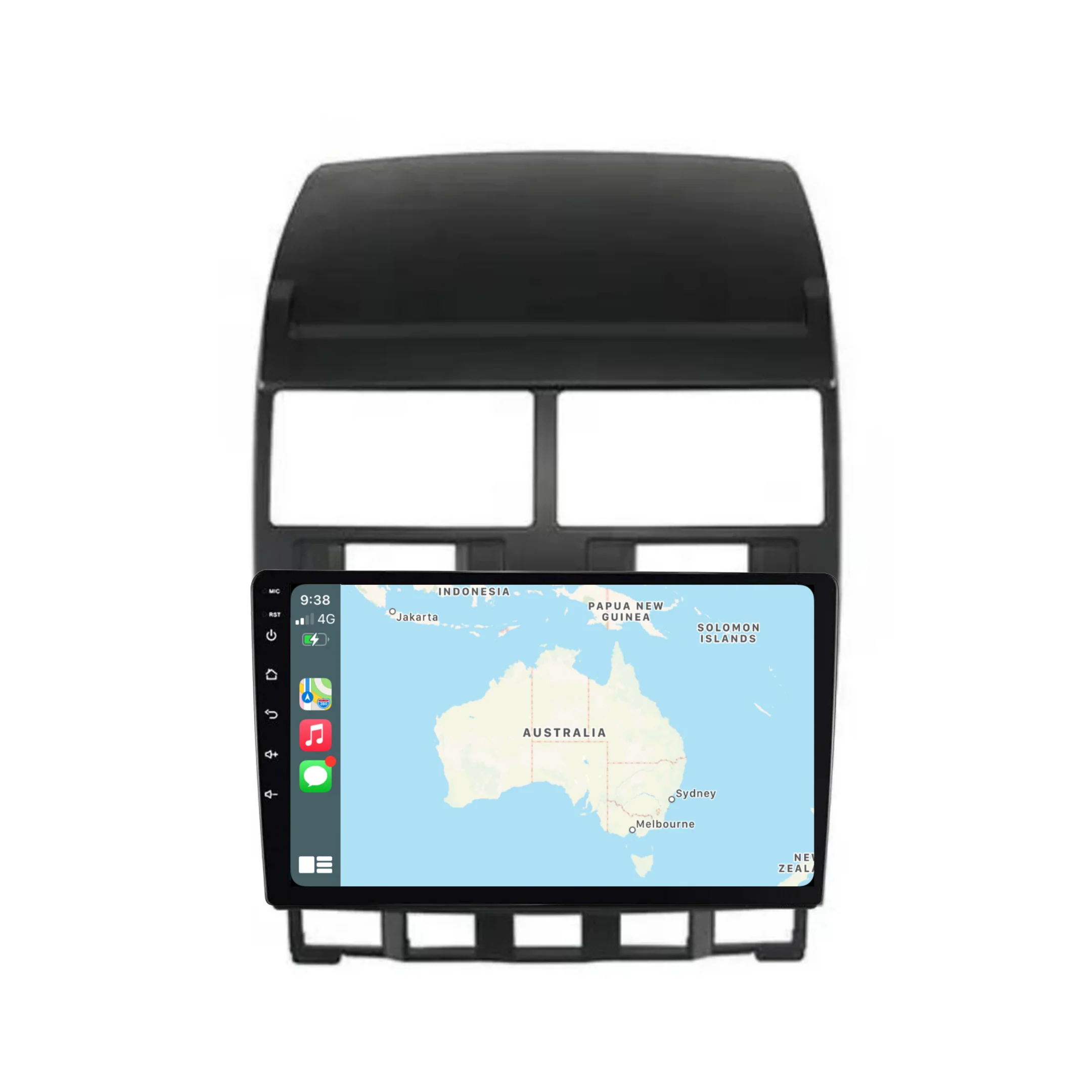 Volkswagen Touareg (2003-2010) Plug & Play Head Unit Upgrade Kit: Car Radio with Wireless & Wired Apple CarPlay & Android Auto - Image 2