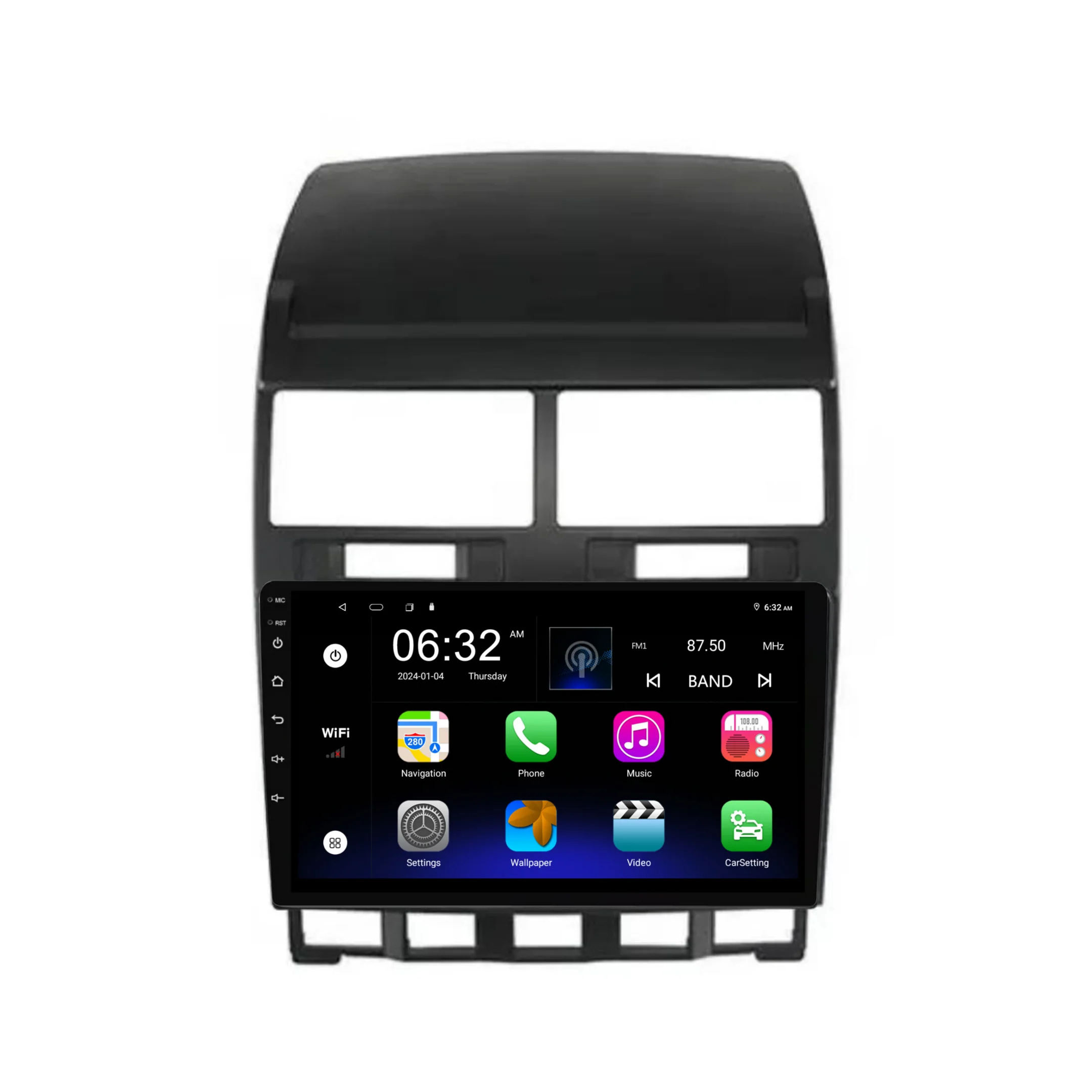 Volkswagen Touareg (2003-2010) Plug & Play Head Unit Upgrade Kit: Car Radio with Wireless & Wired Apple CarPlay & Android Auto - Image 6