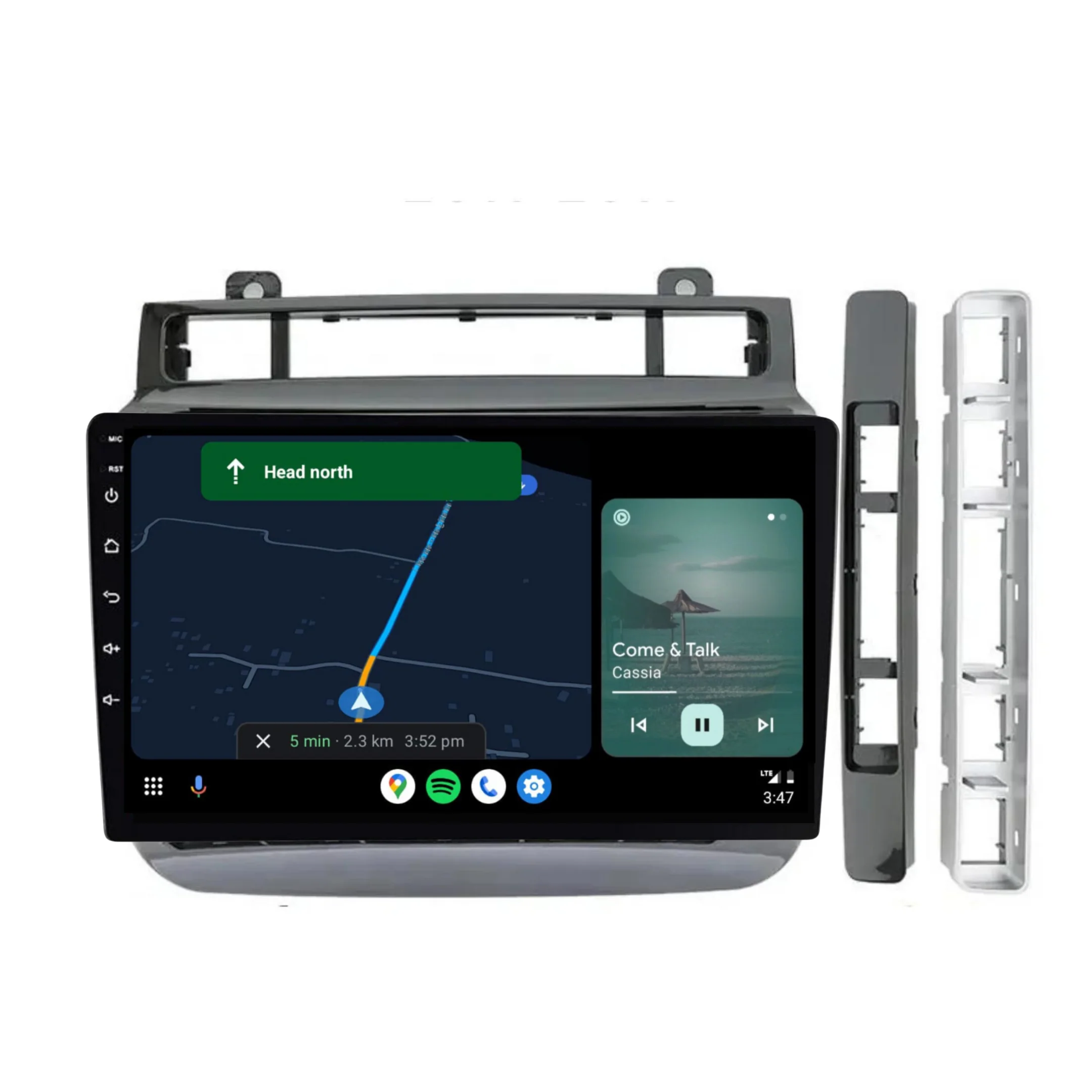 Volkswagen Touareg (2011-2017) Plug & Play Head Unit Upgrade Kit: Car Radio with Wireless & Wired Apple CarPlay & Android Auto - Image 4