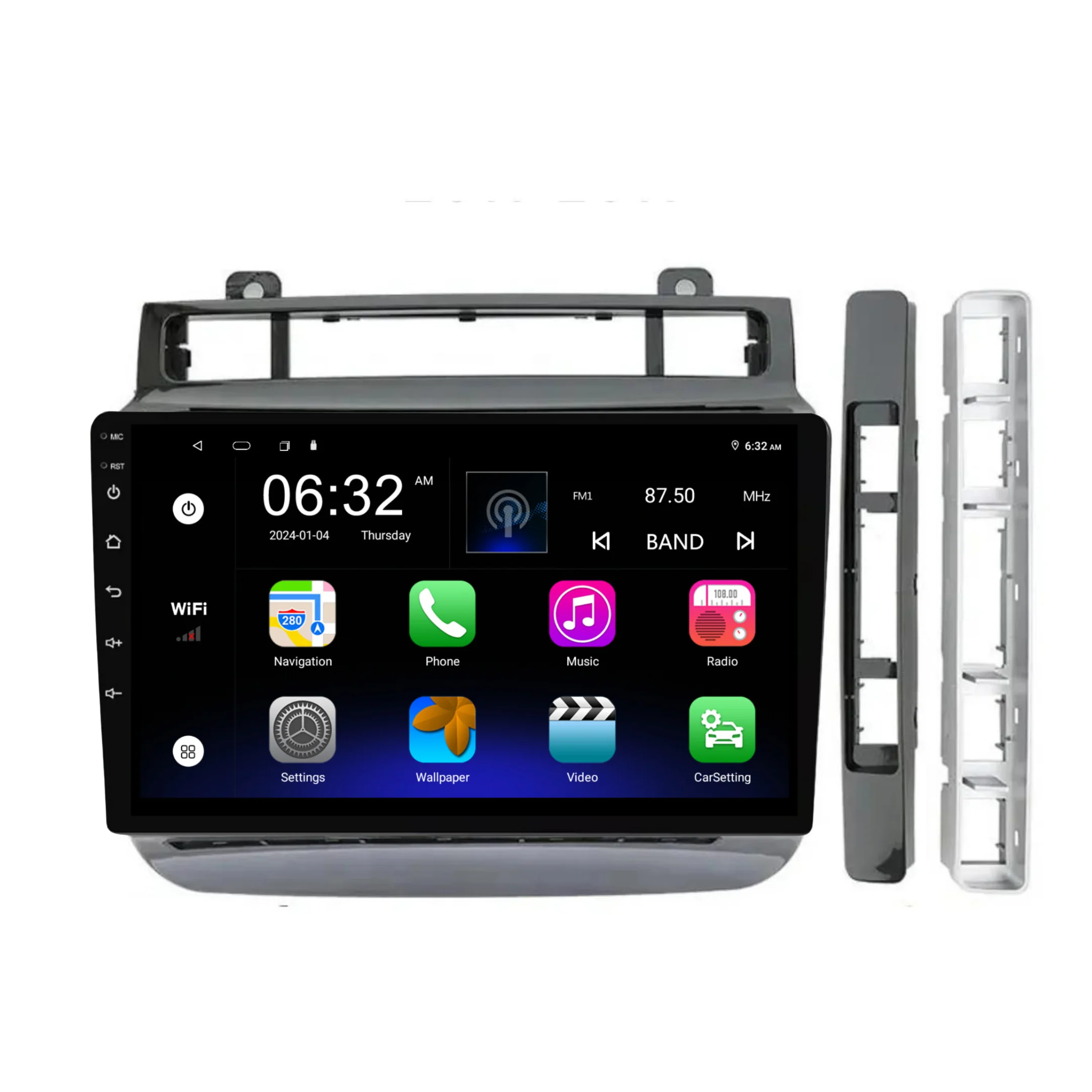 Volkswagen Touareg (2011-2017) Plug & Play Head Unit Upgrade Kit: Car Radio with Wireless & Wired Apple CarPlay & Android Auto - Image 6