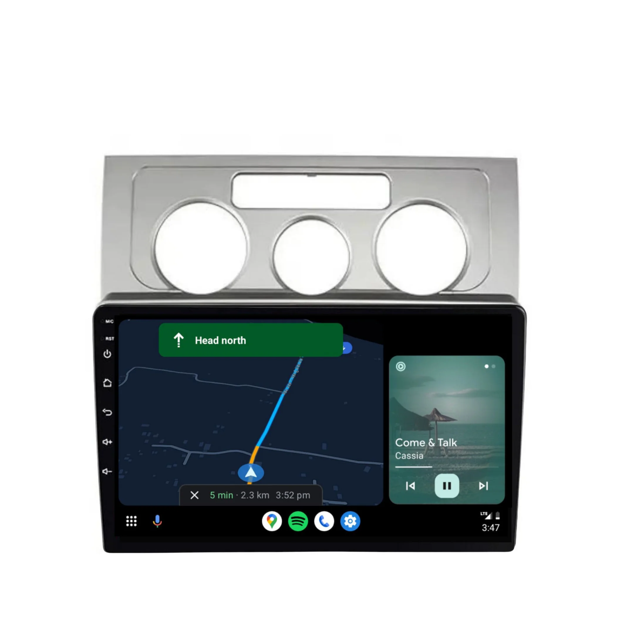 Volkswagen Touran (2004-2008) Plug & Play Head Unit Upgrade Kit: Car Radio with Wireless & Wired Apple CarPlay & Android Auto - Image 4