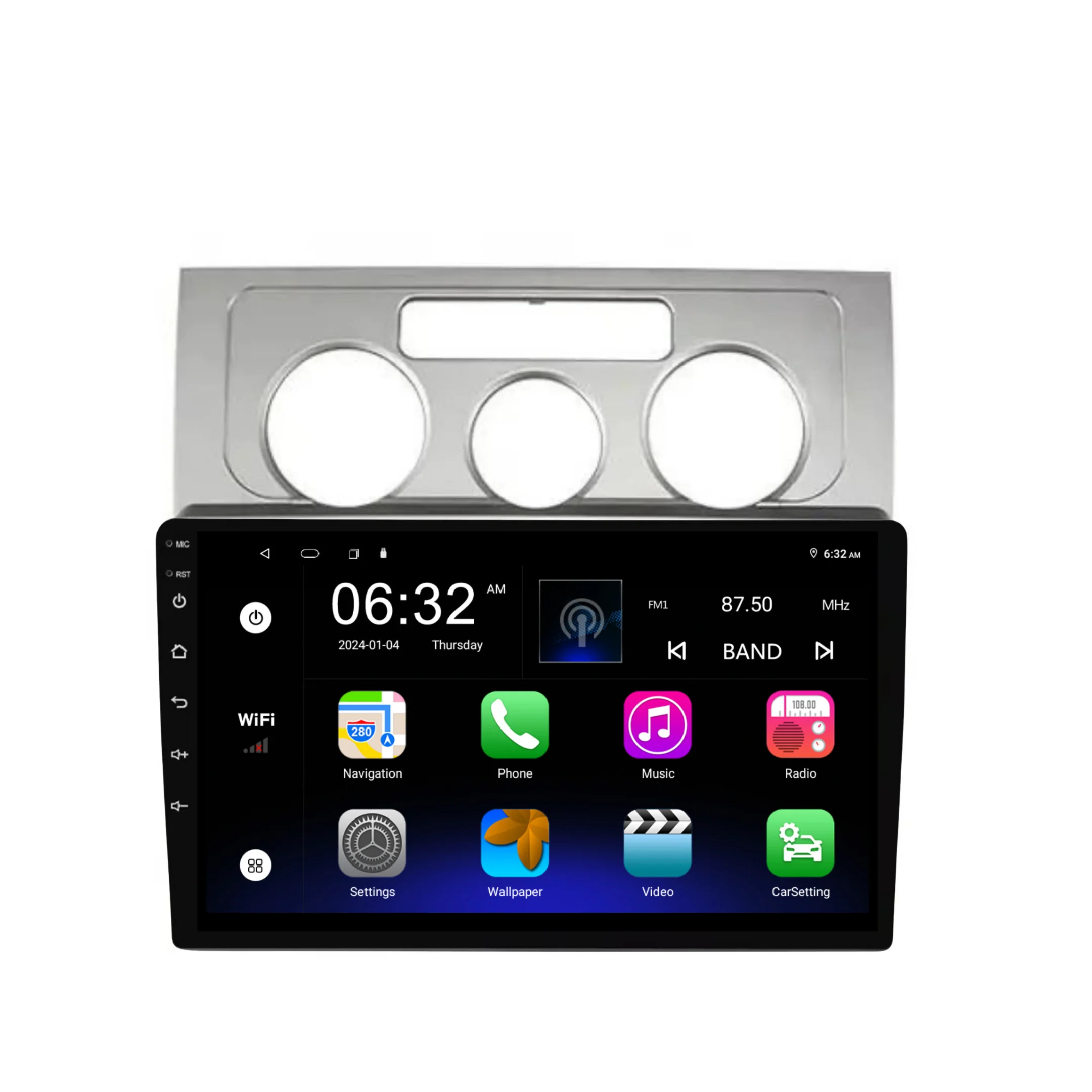 Volkswagen Touran (2004-2008) Plug & Play Head Unit Upgrade Kit: Car Radio with Wireless & Wired Apple CarPlay & Android Auto - Image 6