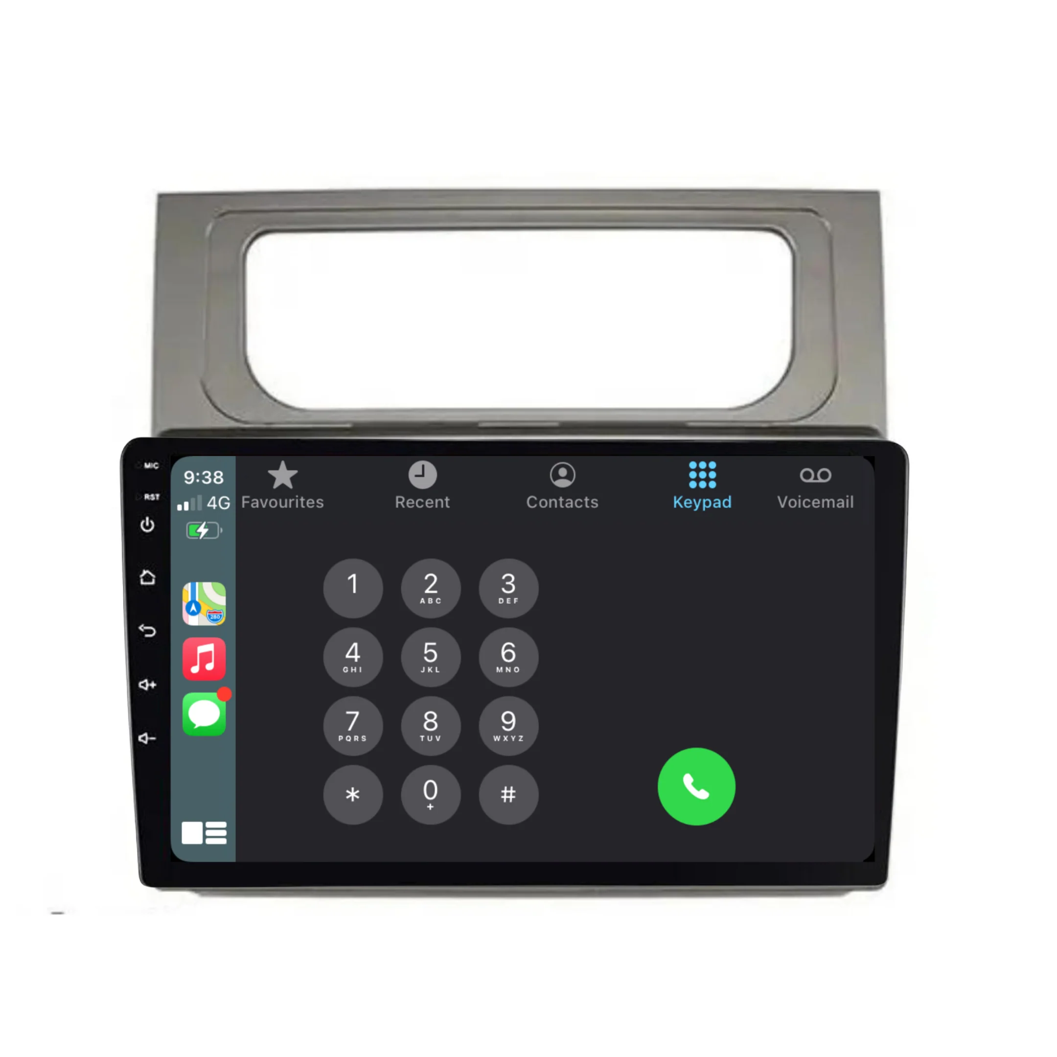 Volkswagen Touran (2011-2015) Plug & Play Head Unit Upgrade Kit: Car Radio with Wireless & Wired Apple CarPlay & Android Auto - Image 3