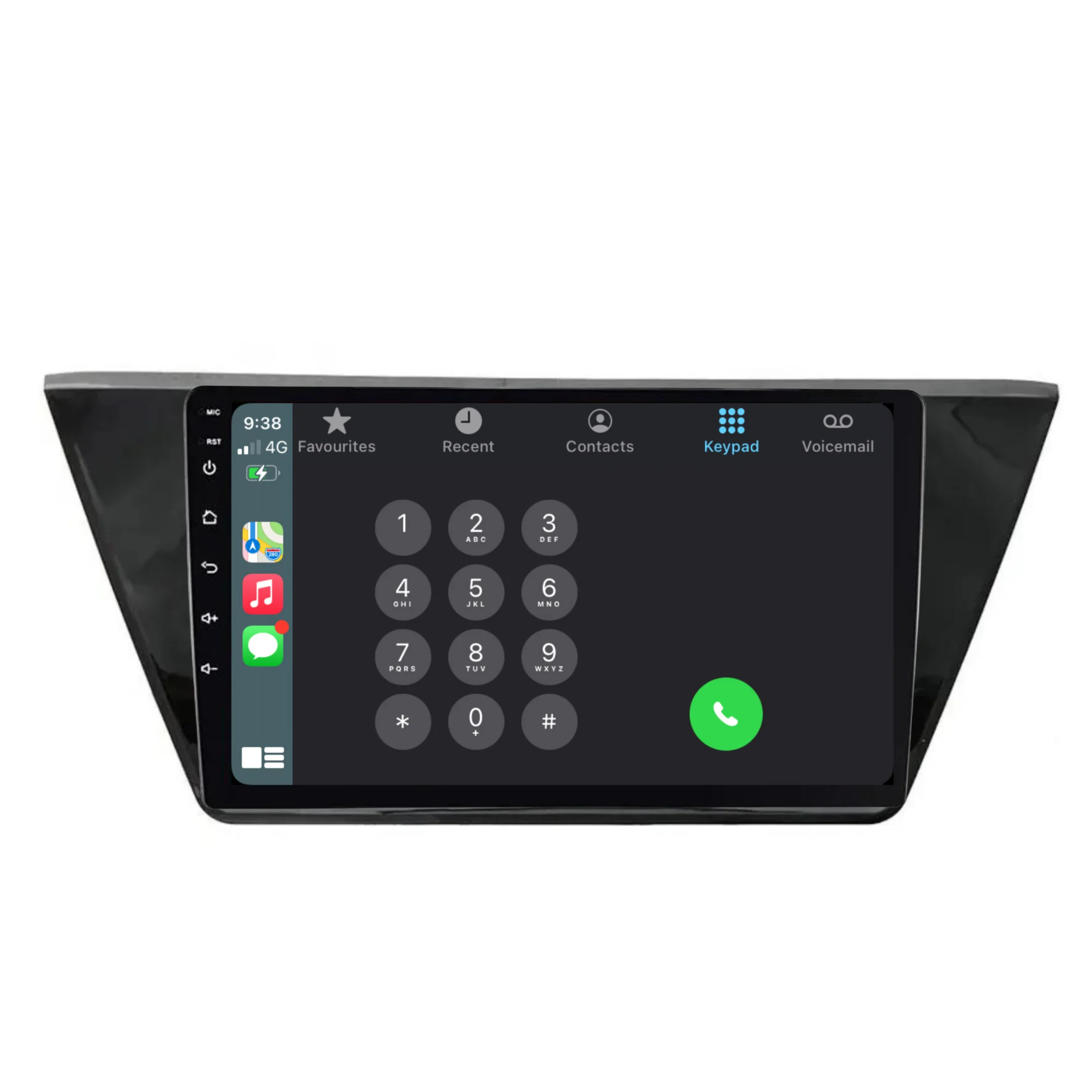 Volkswagen Touran (2015-2018) Plug & Play Head Unit Upgrade Kit: Car Radio with Wireless & Wired Apple CarPlay & Android Auto - Image 3