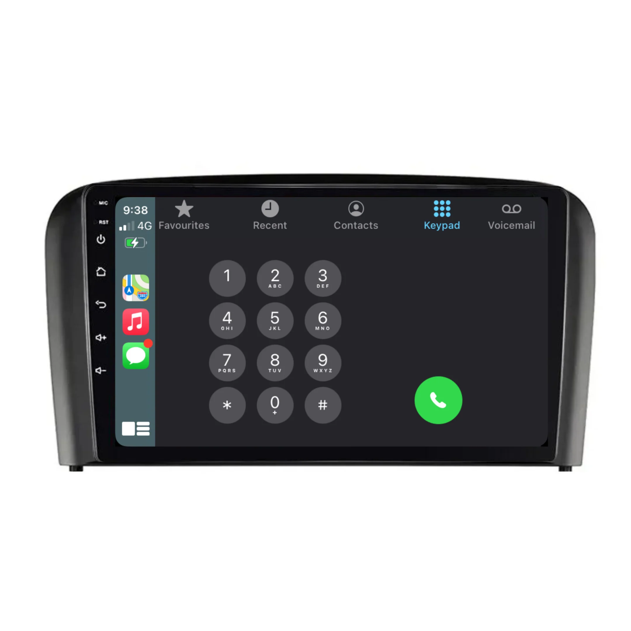 Volvo S80 (2001-2006) Plug & Play Head Unit Upgrade Kit: Car Radio with Wireless & Wired Apple CarPlay & Android Auto - Image 3