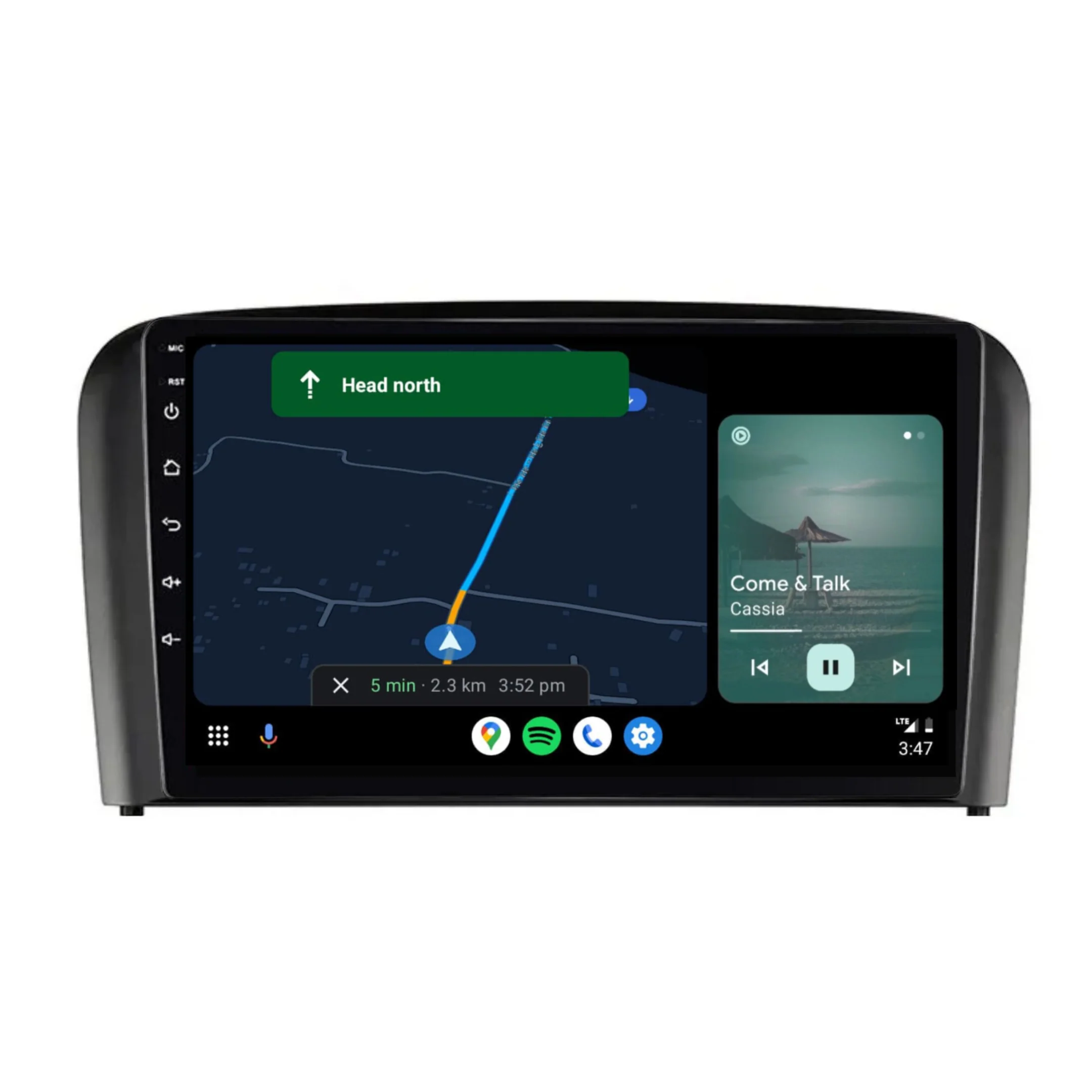 Volvo S80 (2001-2006) Plug & Play Head Unit Upgrade Kit: Car Radio with Wireless & Wired Apple CarPlay & Android Auto - Image 4