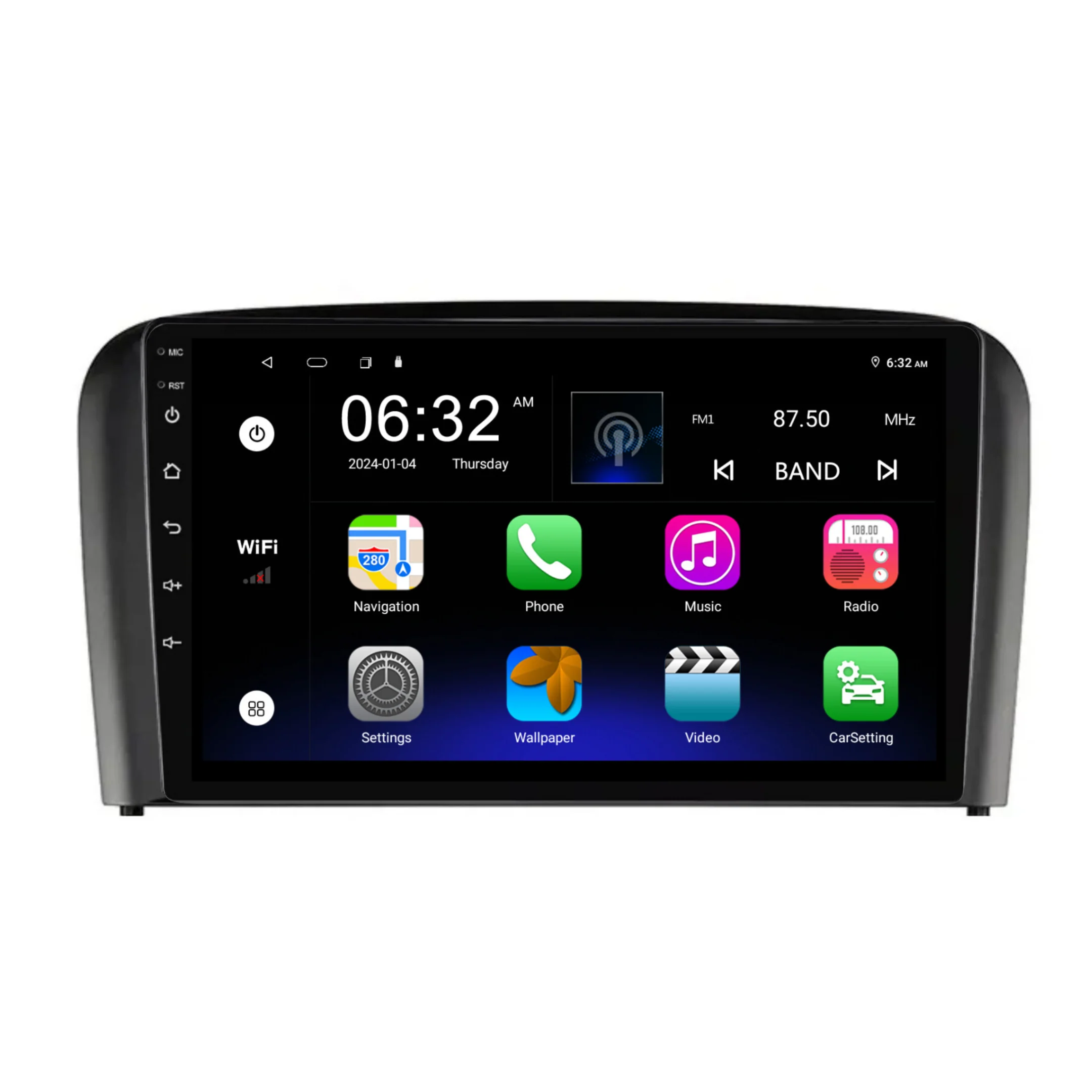 Volvo S80 (2001-2006) Plug & Play Head Unit Upgrade Kit: Car Radio with Wireless & Wired Apple CarPlay & Android Auto - Image 6